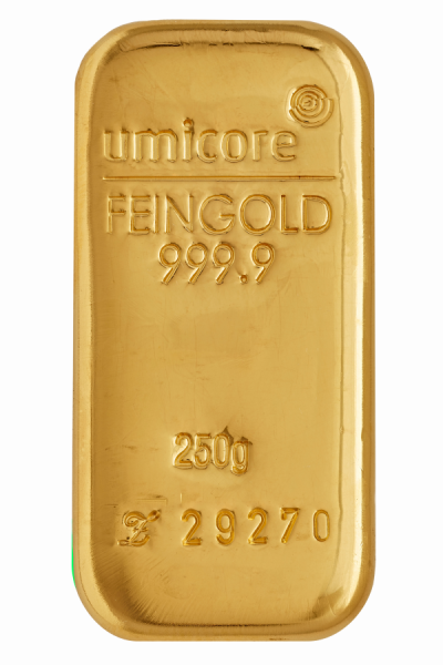 Umicore goldshop | Goudbaar 250