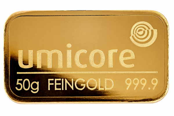 50 grammes - Lingot d'or